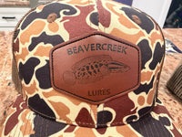 Beavercreek Hat /snakehead leather patch