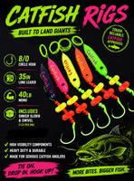 Catfish rigs 5 pack