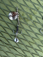 Slayerz HD inline spinner (Double bladed #1 stainless treble hook
