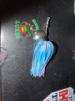 Skirted Weedless inline spinner