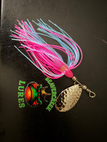 Skirted Weedless inline spinner