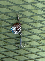 Slayerz HD inline spinner (single blade) #1 stainless treble hook